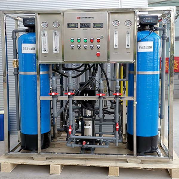 Scale and scale removal of reverse osmosis equipment for 1-ton steam generator