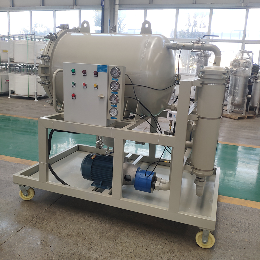 Industrial oil purifier to colaescense separator water from oil machine oil purifier