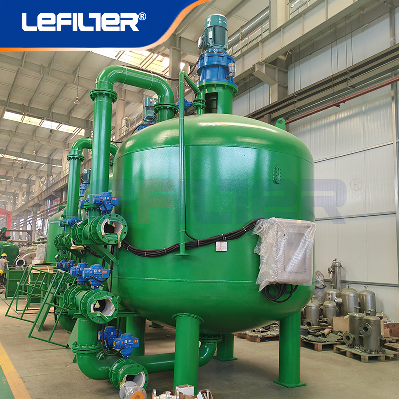 high speed self-cleaning water treatment filter with manganese sand system