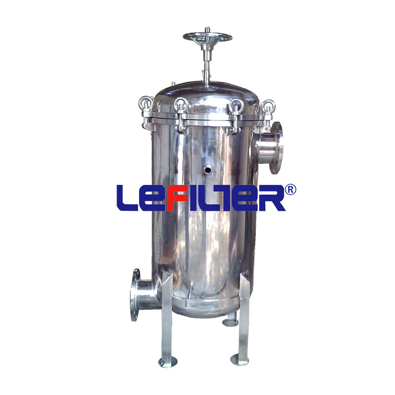 Water glycol anti-corrosion bag filter GHD-2-1P flange interface connection