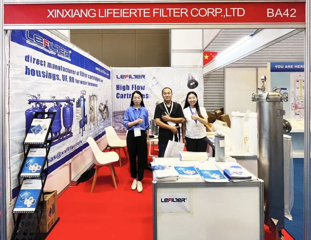 Lefilter at INDOWATER 2023 in Indonesia