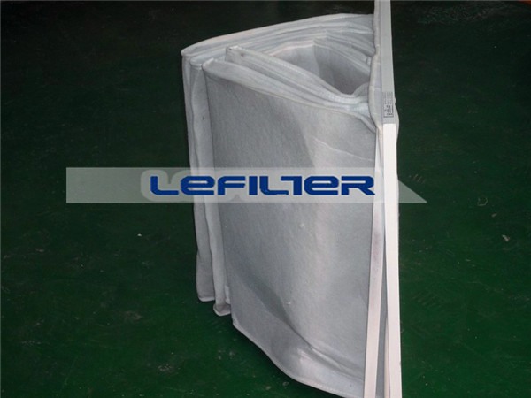 chemical fiber filtering media  F5 class bag filter housing