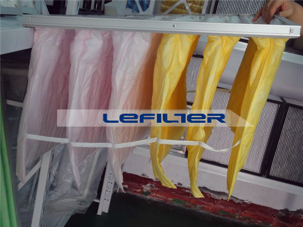 chemical fiber filtering media  F8 class bag house dust coll