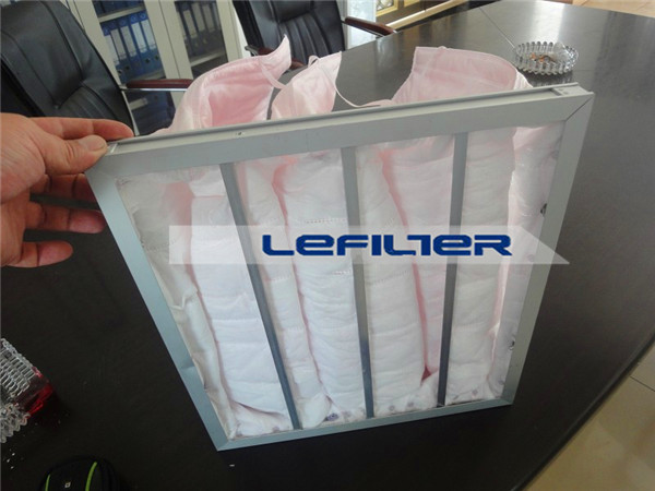 chemical fiber filtering media  F7 class bag house dust coll