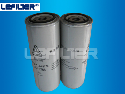 7112111-48120 screw air compressor Fu Sheng oil filter