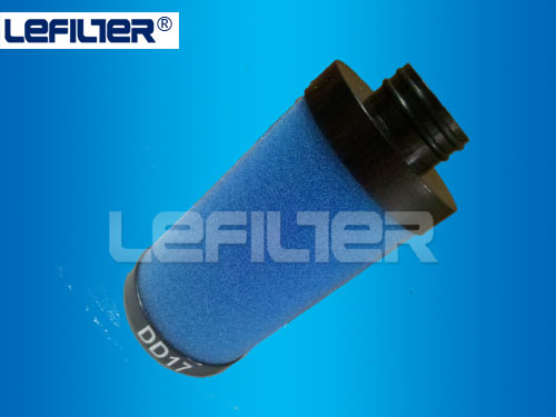 Supply high quality replacement DD17 ATLAS COPCO compressor filter