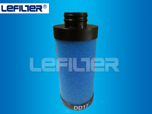 High quality of Atlas Copco In-line compressed hepa filter DD17