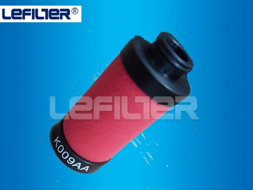 Good performance Domnick hunter k009AA precision compressed air filter